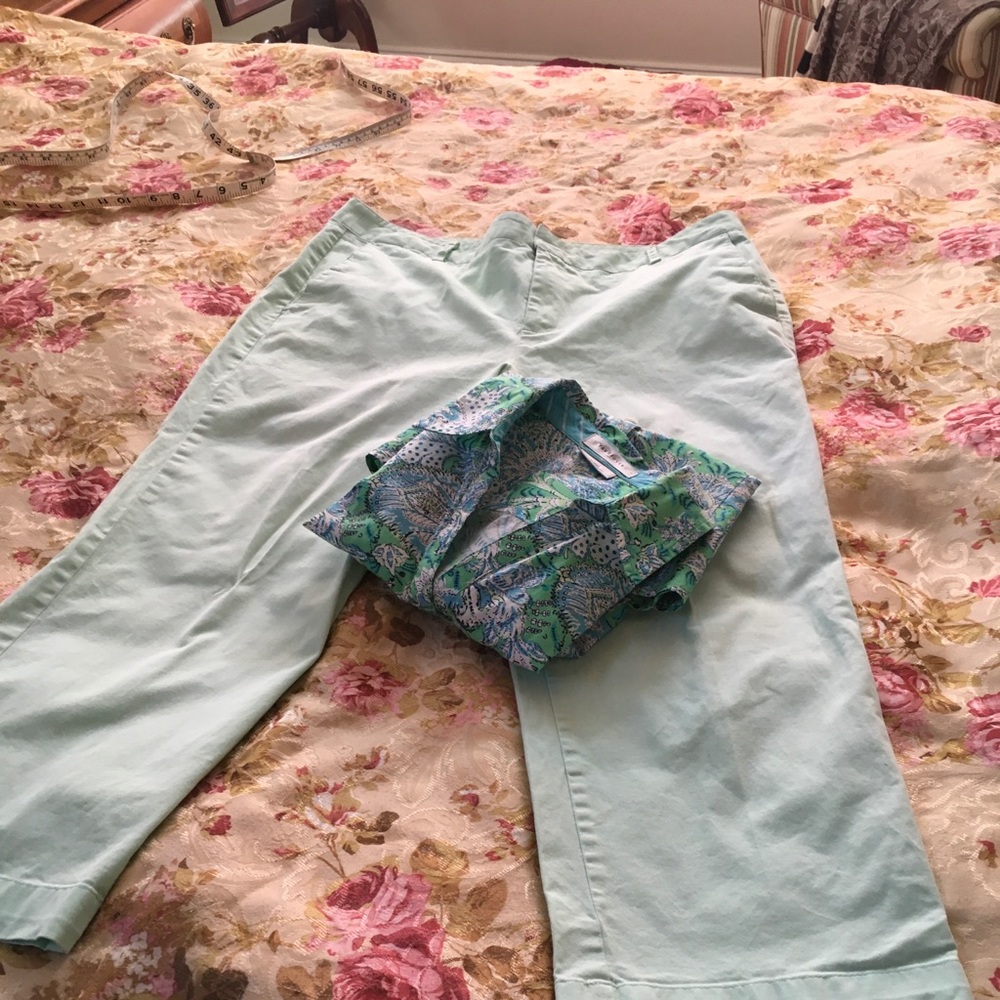 Another Weekend Shirt and Cropped Pants